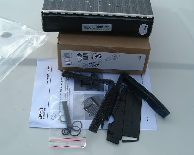 *DIY E34 heater core R&R (IHKA content)